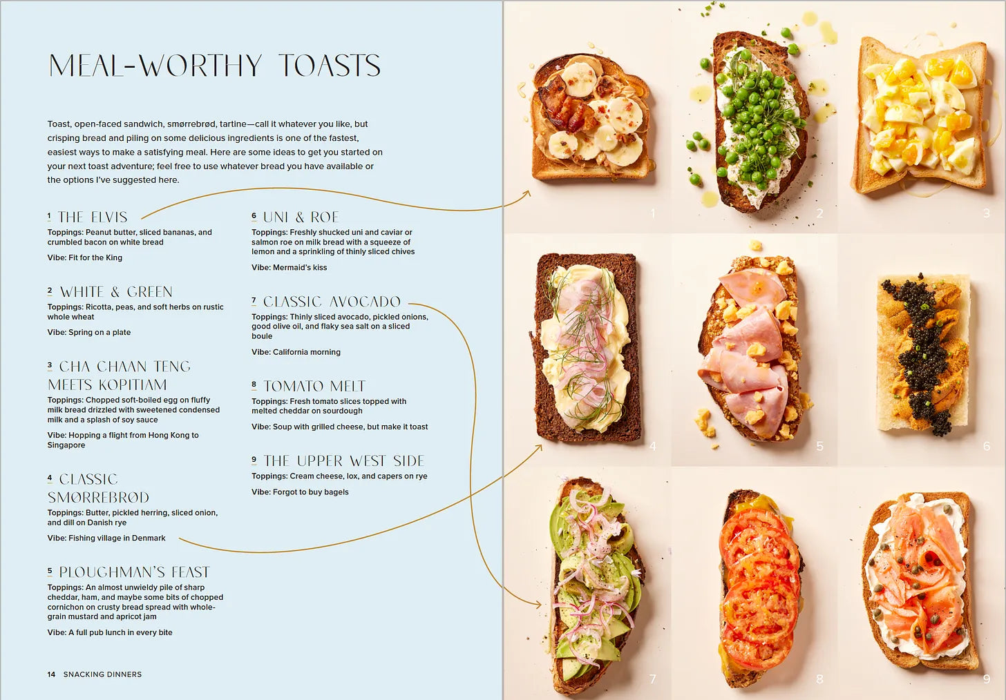 SNACKING DINNERS COOKBOOK