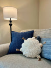 SNOWFLAKE PILLOW 18"X18"