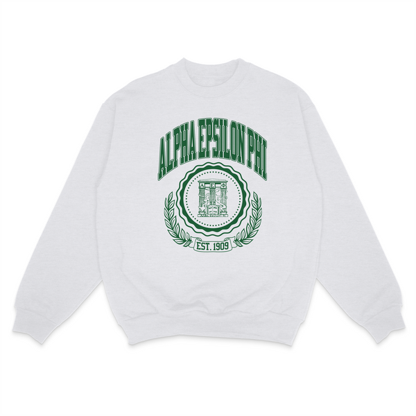 IVY LEAGUE SORORITY SWEATSHIRT: ALPHA EPSILON PHI