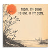 STICKY NOTE PAD GIVE IT MY SOME