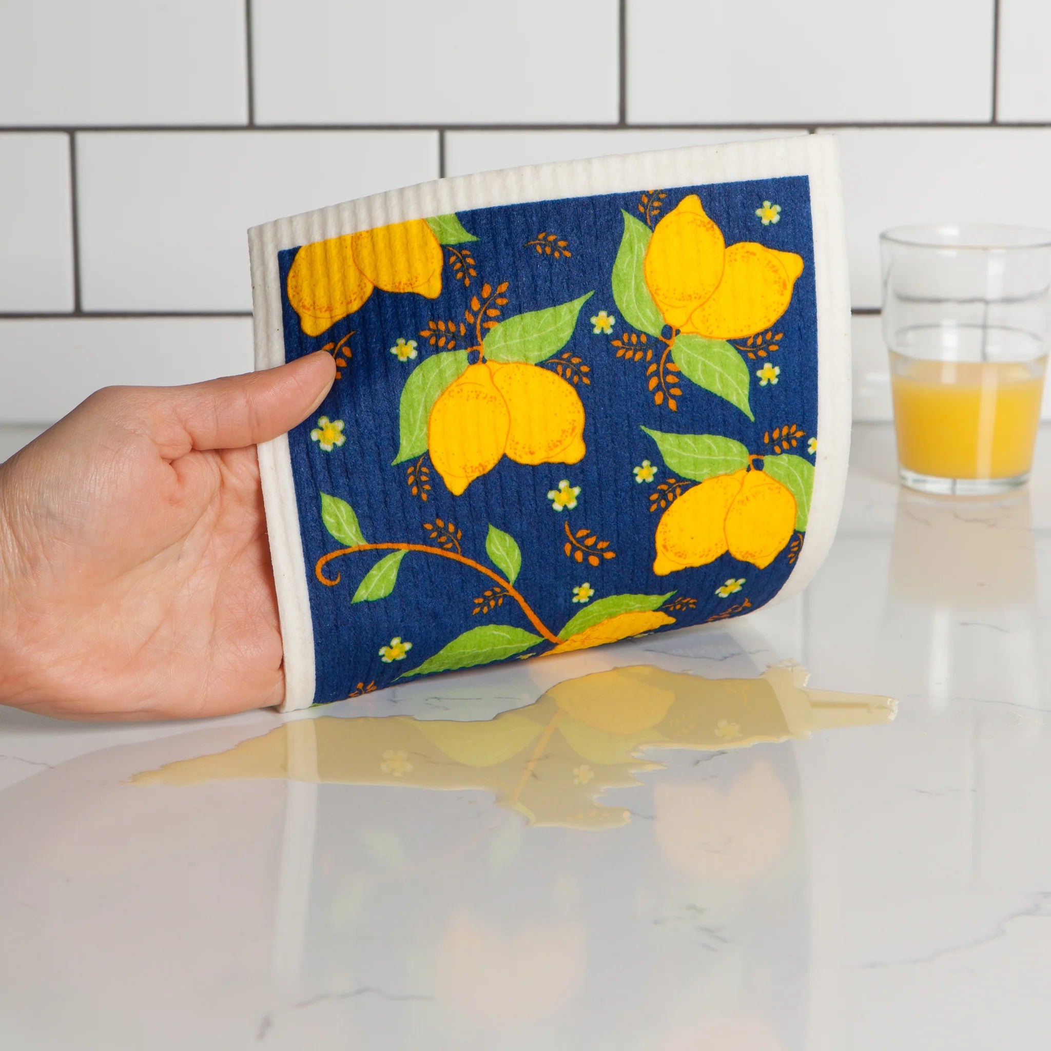 PROVENCAL LEMONS SWEDISH DISH TOWEL