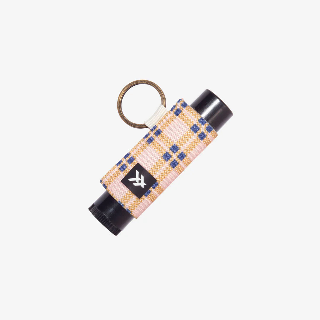 ELASTIC CHAP STICK/LIP BALM HOLDER KEYCHAIN ACCESSORY