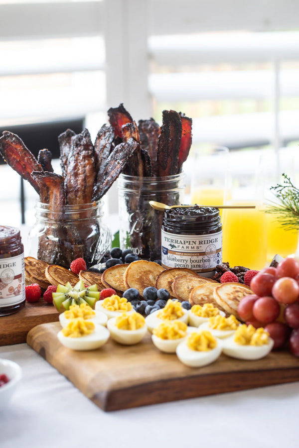 BLUEBERRY BOURBON PECAN JAM 11OZ