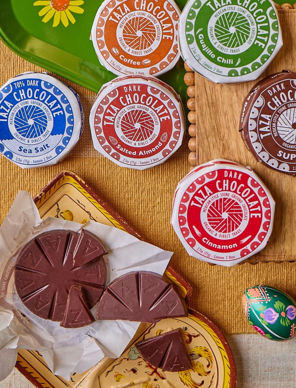 SALTED ALMOND CHOCOLATE DISC