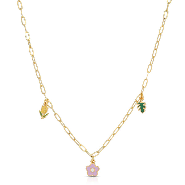 ENAMEL TREASURE NECKLACES