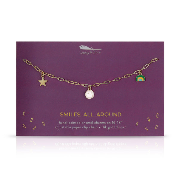 ENAMEL TREASURE NECKLACES