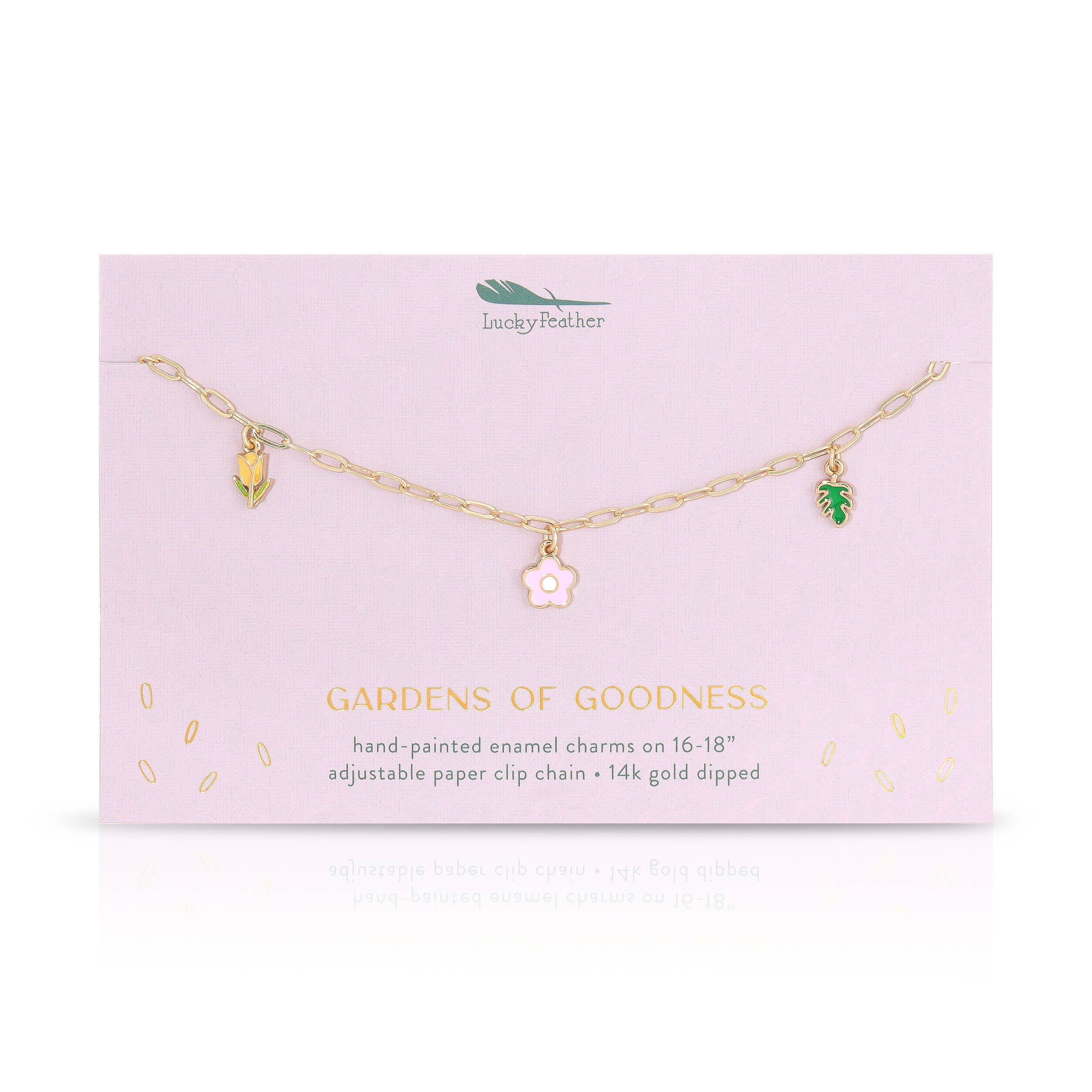 ENAMEL TREASURE NECKLACES