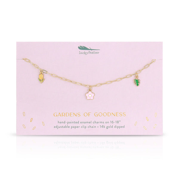 ENAMEL TREASURE NECKLACES