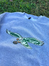 VINTAGE GREY EAGLES CREWNECK SWEATSHIRT