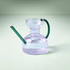 COLORED GLASS WATERING CAN