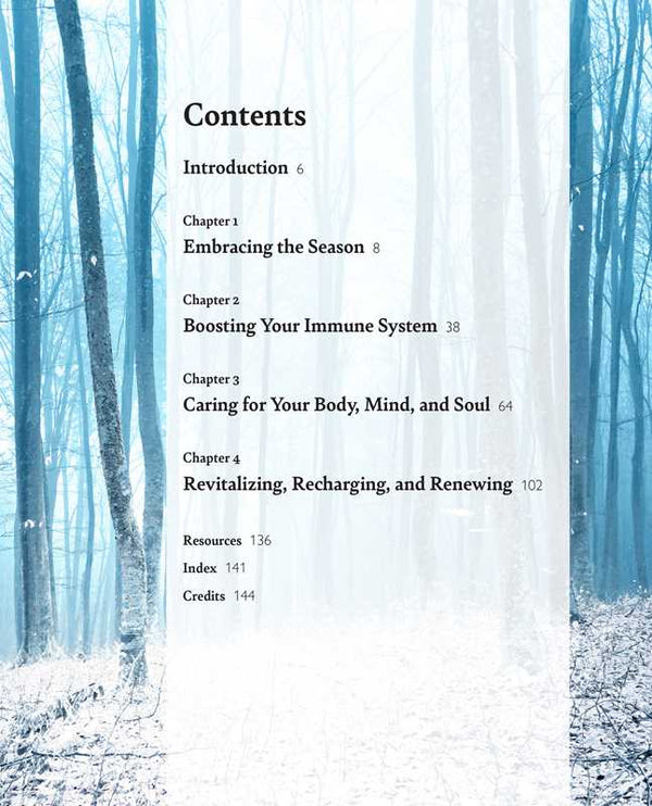 WINTER WELLBEING BY CICO BOOKS: HARDCOVER: 144 PAGES / ENGLISH