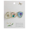 SOFT PASTEL 3 DRIED FLOWER BARRETTE