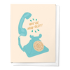 ROTARY PHONE BIRTHDAY GREETING CARD