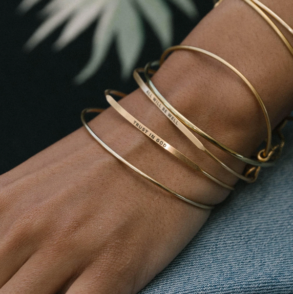 POSY WIRE EXPANDABLE BANGLE