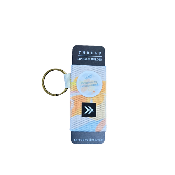 ELASTIC CHAP STICK/LIP BALM HOLDER KEYCHAIN ACCESSORY