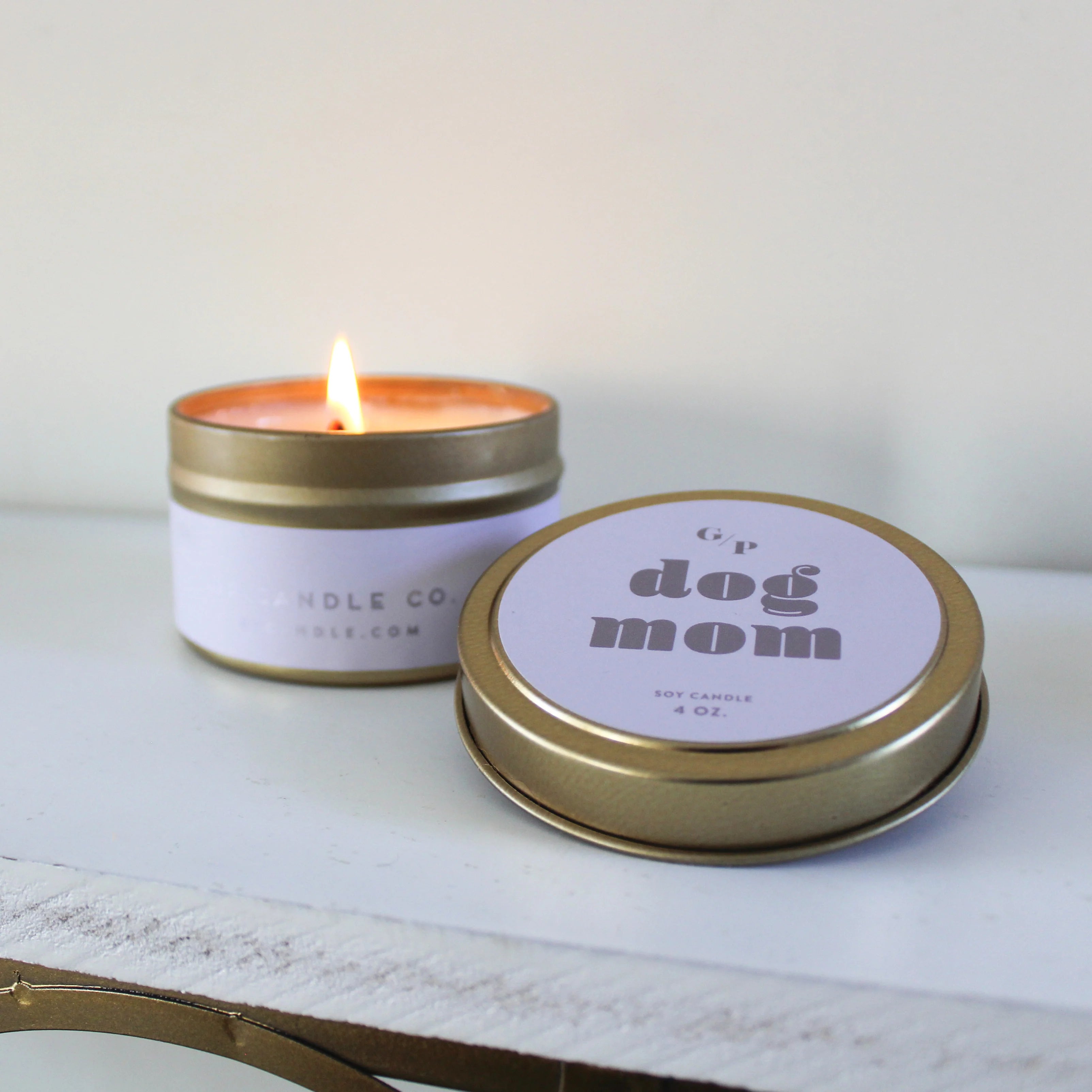 DOG MOM 4OZ. CANDLE