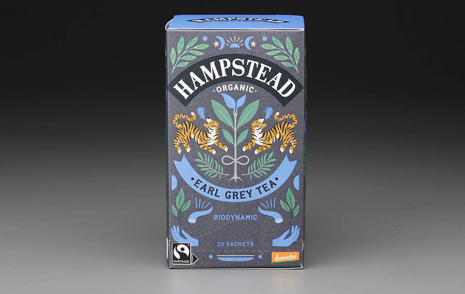 HAMPSTEAD ORGANIC EARL GREY (20 TEABAGS)