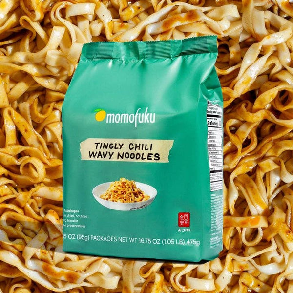 TINGLY CHILI WAVY NOODLES