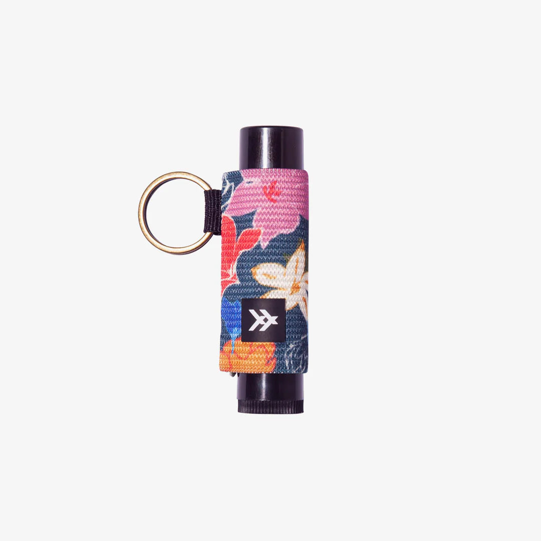 ELASTIC CHAP STICK/LIP BALM HOLDER KEYCHAIN ACCESSORY