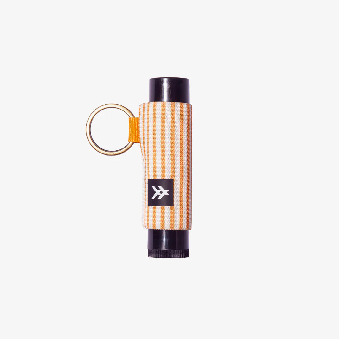 ELASTIC CHAP STICK/LIP BALM HOLDER KEYCHAIN ACCESSORY