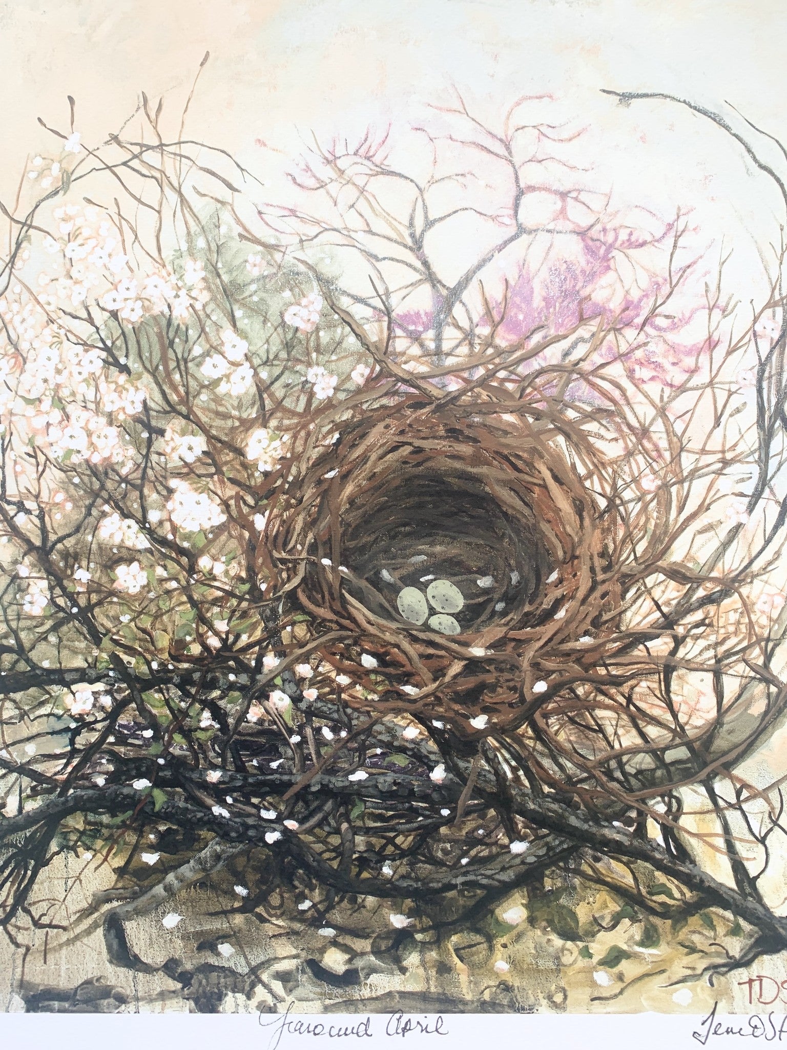 APRIL PRINT BY TEMRE STANCHFIELD