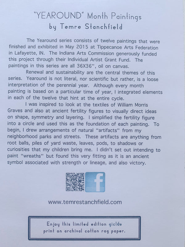 APRIL PRINT BY TEMRE STANCHFIELD