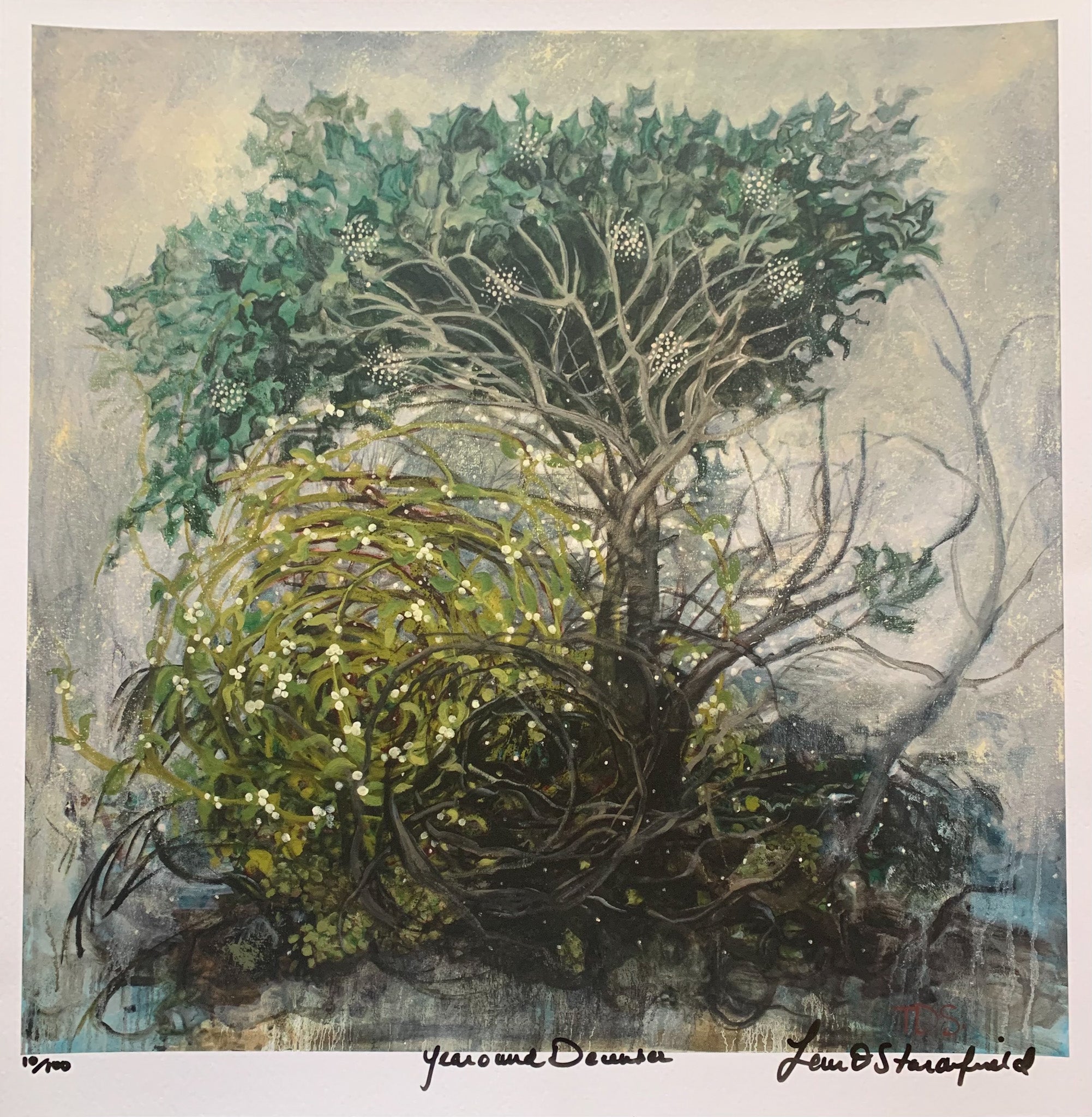 DECEMBER PRINT BY TEMRE STANCHFIELD
