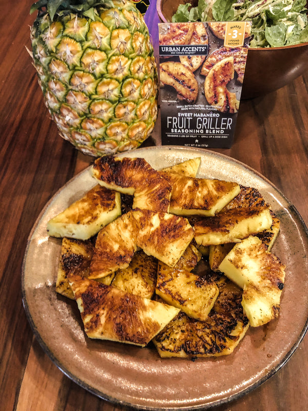 Sweet Habanero Grilled Pineapple Slices