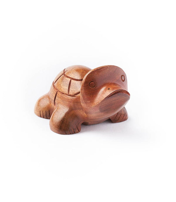 TURTLE EYEGLASSES HOLDER- HAND CARVED ROSEWOOD