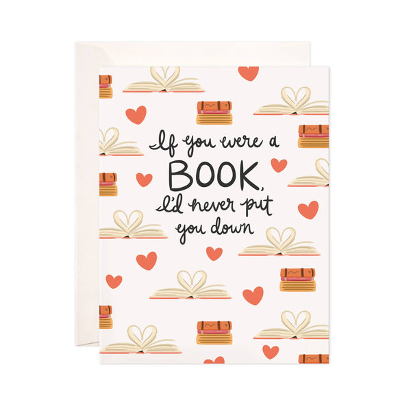 BOOK LOVE LOVE & FRIENDSHIP CARD