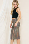 HIGH WAIST SEQUIN SKIRT