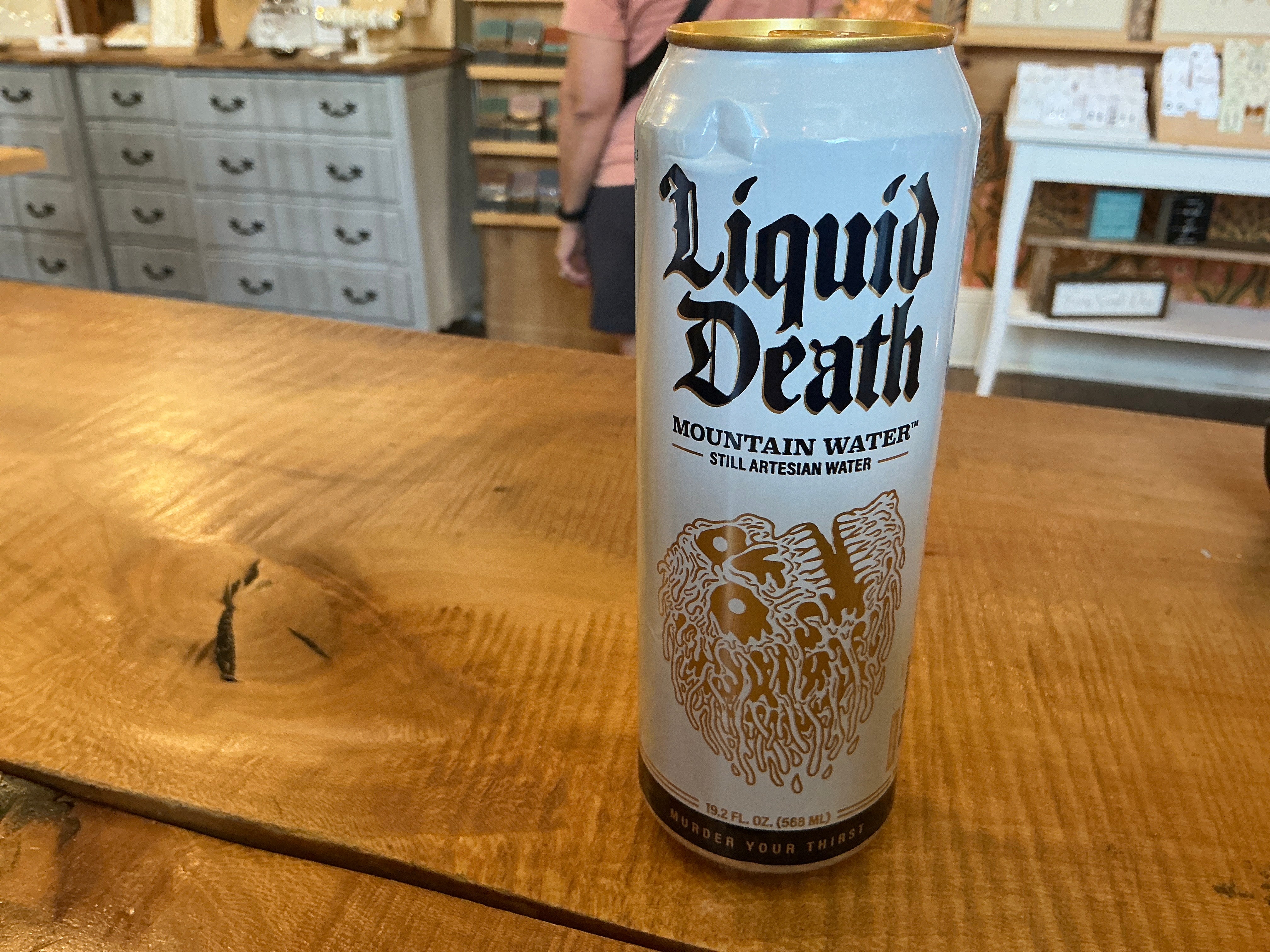 Liquid Death Still Mountain Water 19.2fl oz