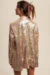 SALE-OVERSIZED PARTY SEQUIN BLAZER-SALE