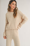 ASYMMETRIC CUTE SWEATER TOP