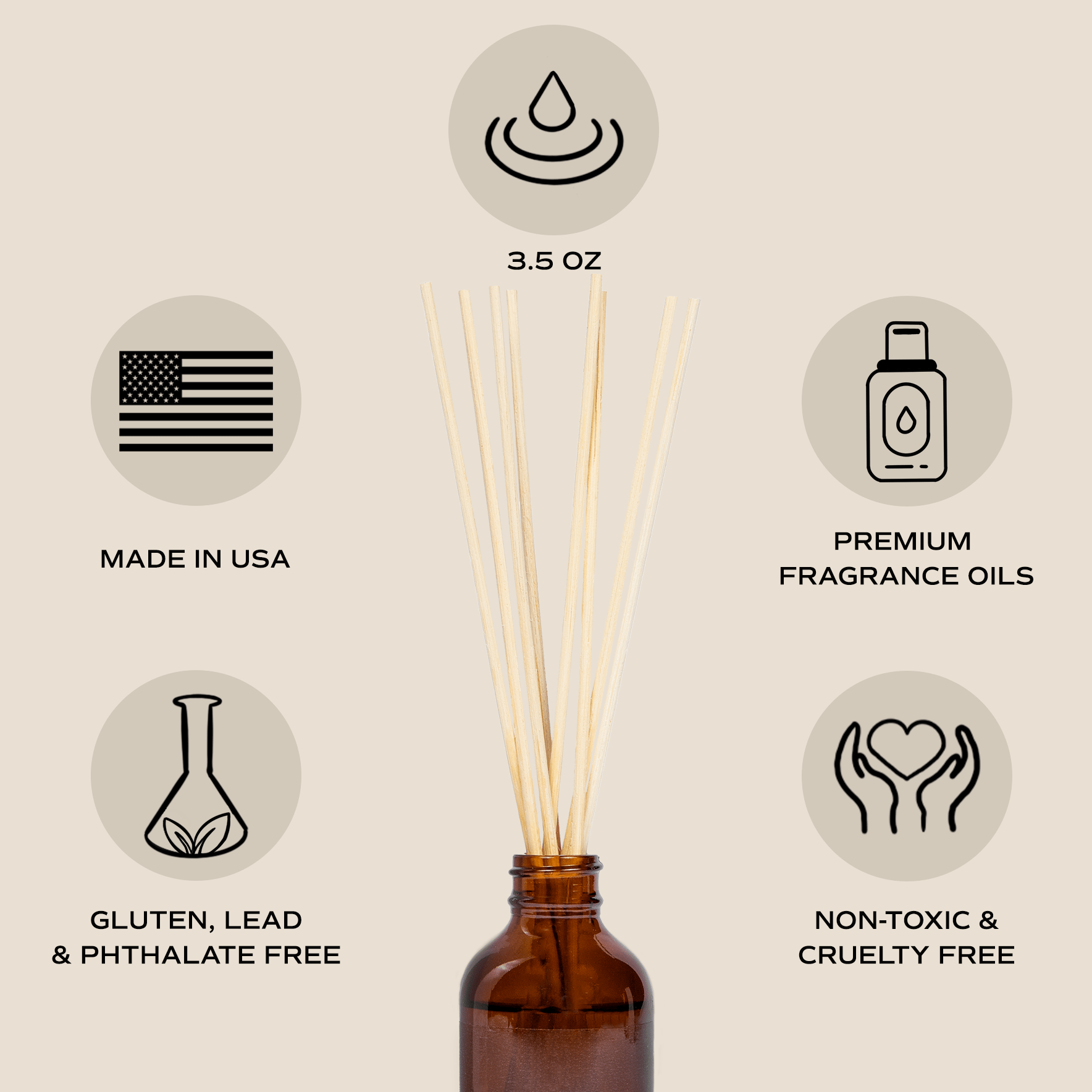 CHRISTMAS AMBER REED DIFFUSER