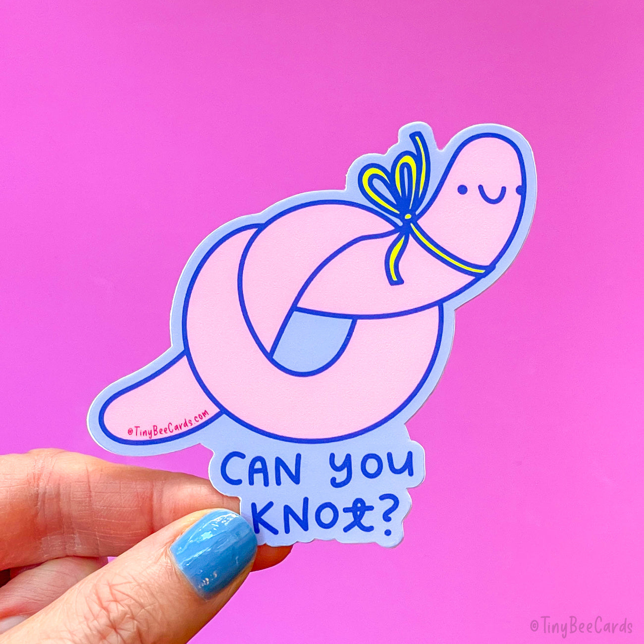 Earthworm Vinyl Sticker 