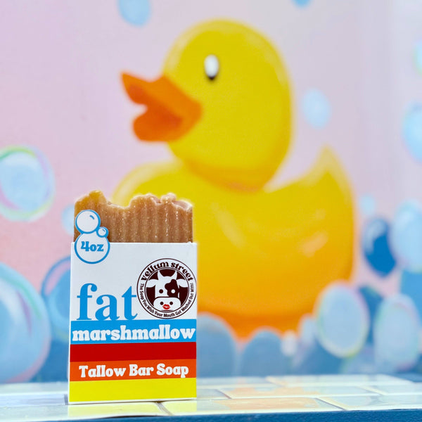 FAT MARSHMALLOW BAR SOAP