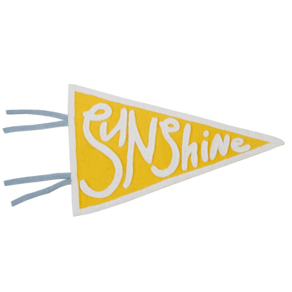 HANDMADE FELT SUNSHINE PENNANT