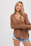 THERMAL HENELY SWEATER TOP