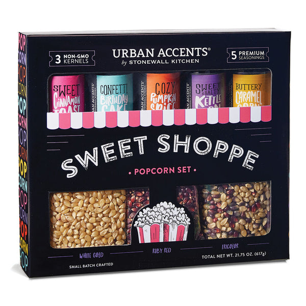 SWEET SHOPPE POPCORN SET URBAN ACCENTS