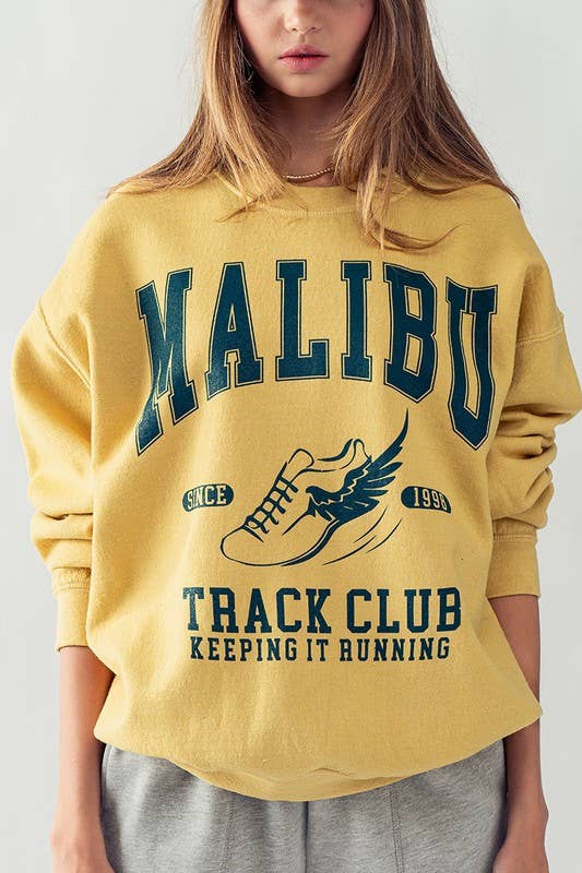 MALIBU TRACK CLUB SWEATSHIRT