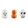 LED HALLOWEEN LIGHT-UP TAPER HOLDERS