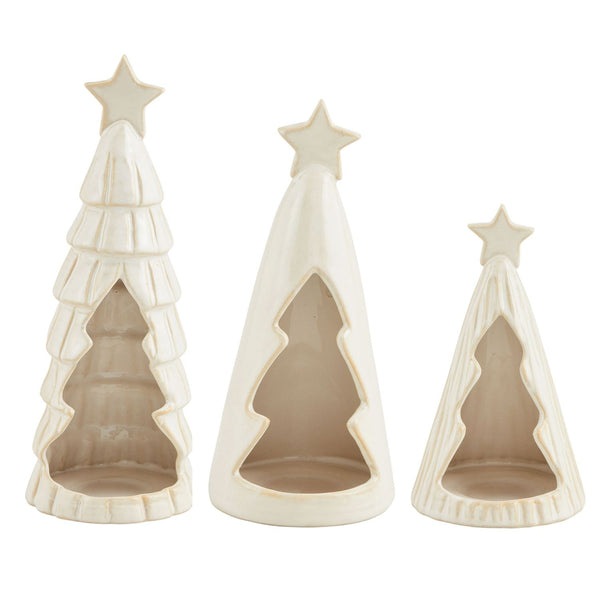 CERAMIC TREE VOTIVE HOLDER