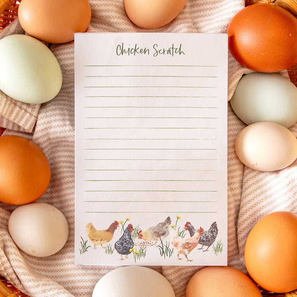 CHICKEN SCRATCH NOTEPAD