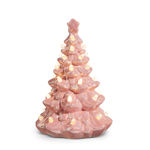 LIGHTED PINK VINTAGE TREE 8