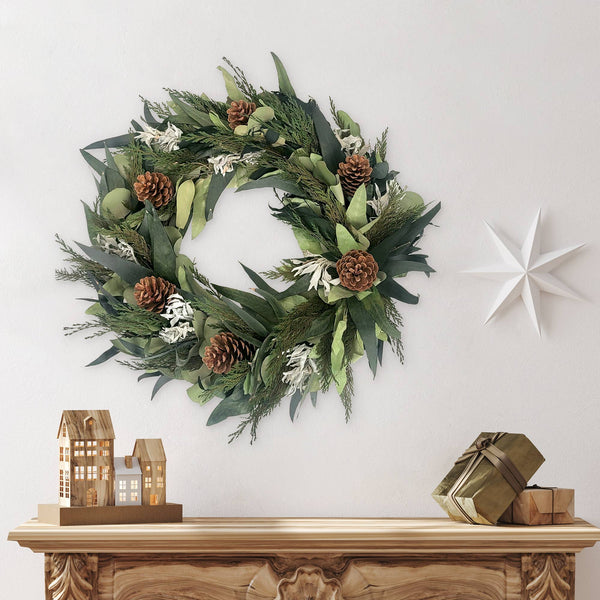 Winter Sage Holiday Wreath