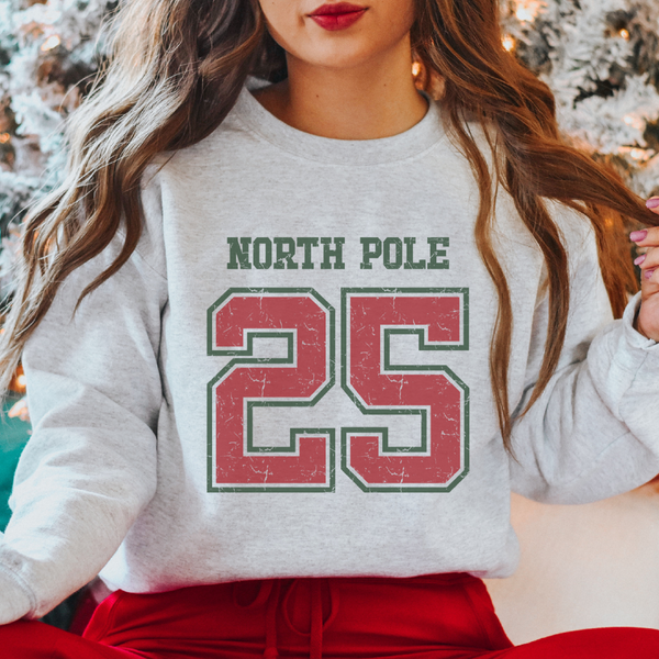 NORTH POLE 25 CHRISTMAS SWEATSHIRT