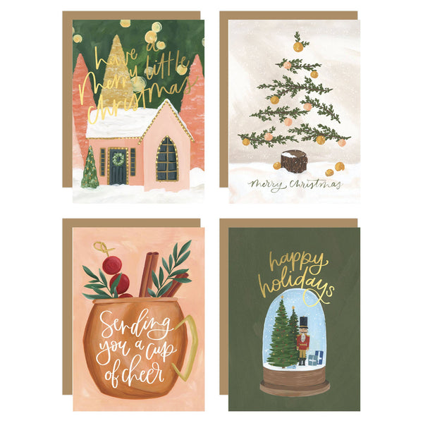 CHRISTMAS COTTAGE SPECIALTY GREETING CARD BOX SET