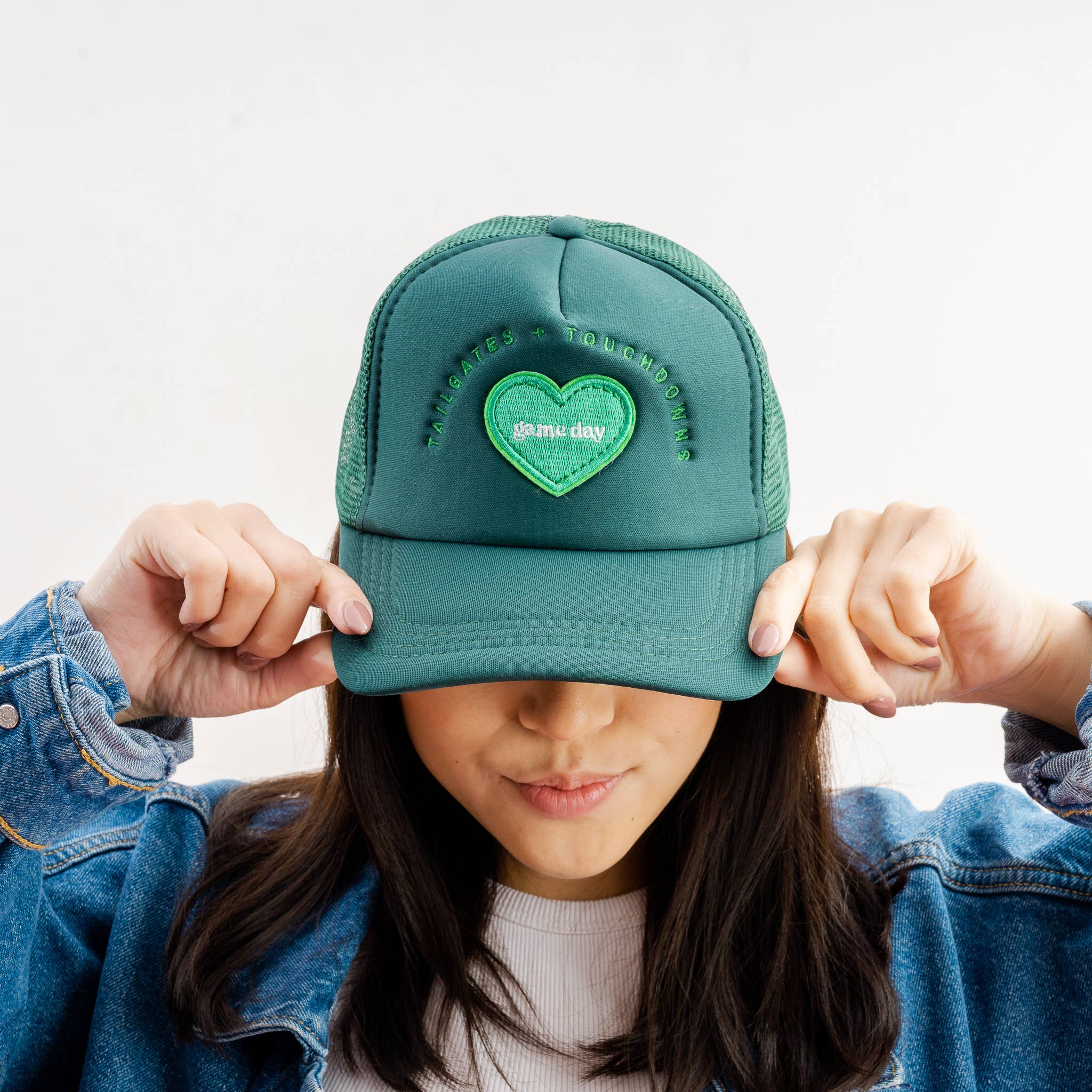 GAME DAY TRUCKER HAT - GREEN