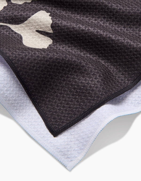 Midnight Ginkgo Tea Towel